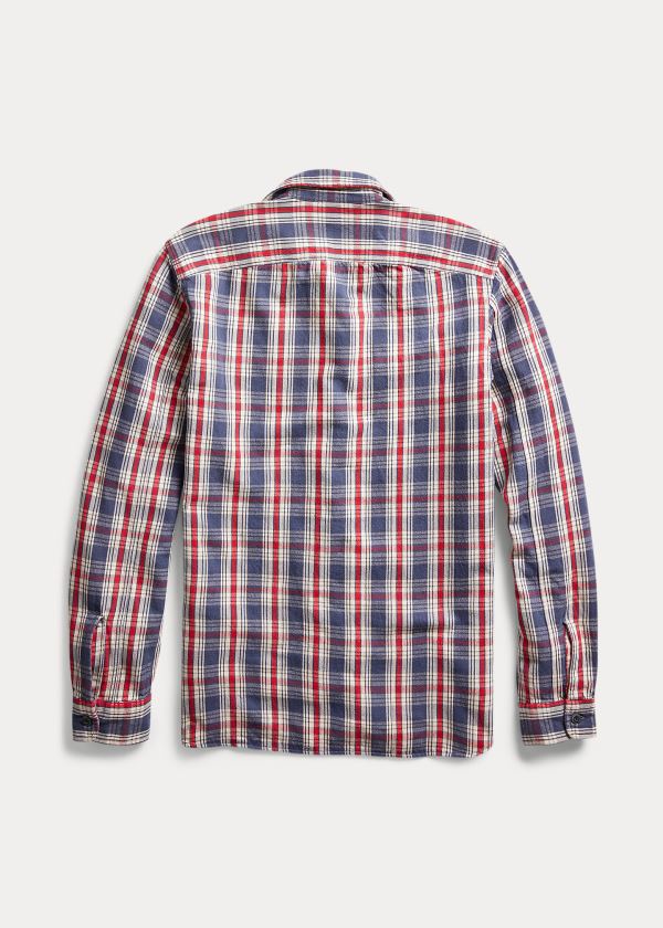 Camisa Ralph Lauren Plaid Twill Homem 14203-TSMR